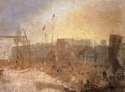 Joseph Mallord William Turner Sunrise oil painting on canvas